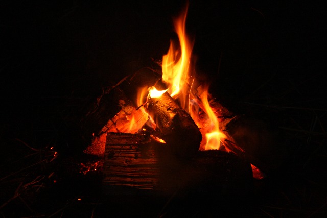 Campfires are permitted at Park Farm in East Sussex