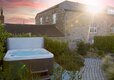 Polmanter Self Catering Cottages Morwenna hot tub (7)