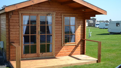 Glamping cabins - Another of the Glamping Cabins