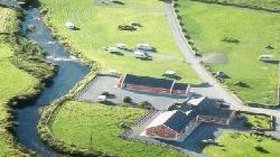 Picture of OConnors Riverside Camping and Caravan Park, Clare - View from the top on the caravan park