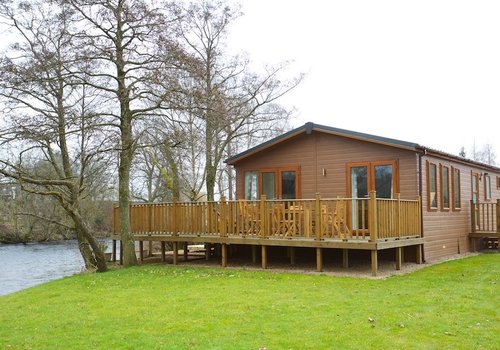 Photo of Lodge: The Woolly Willow with Hot Tub