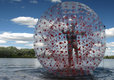 Water zorbing