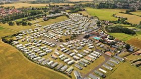 Aerial view of Golden Leas - Hollybush Holiday Park, Kent