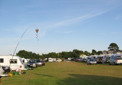 Tourers on the holiday park