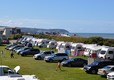 Photo of touring caravans on the site